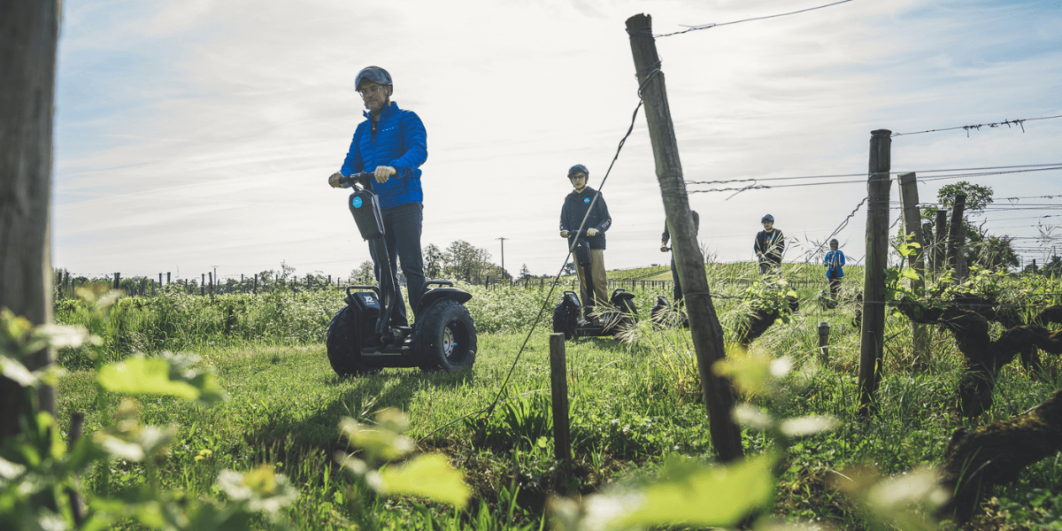 All terrain scooter tour