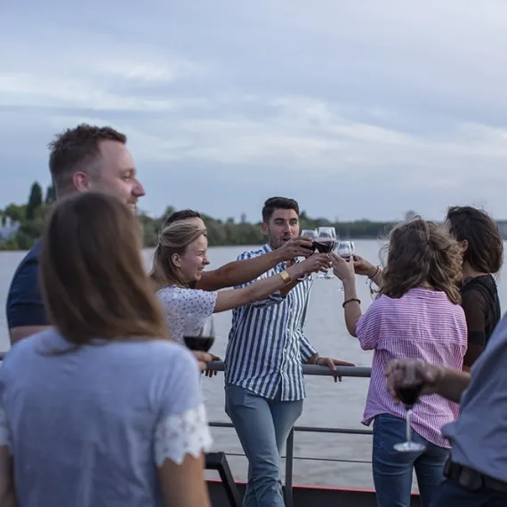 Dégustation de vin Les Bateaux Bordelais 