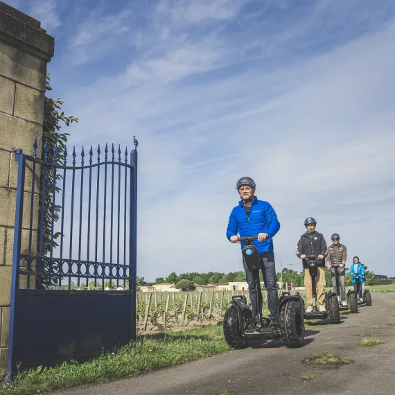 Segway balade autour du lac bleu Gyroboam