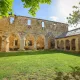 Architecture du cloître des cordeliers 